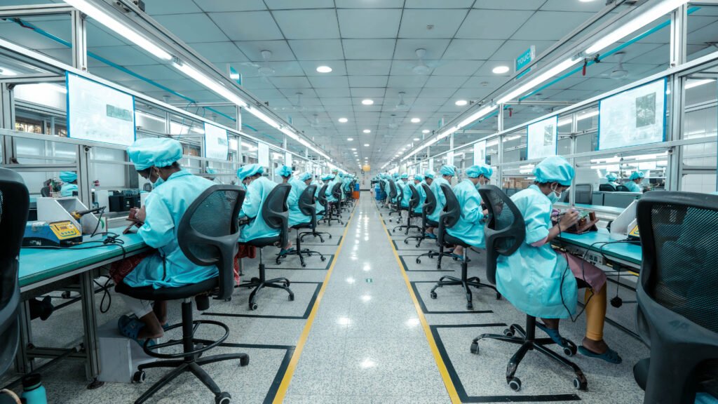 Modern machinery and equipment in manufacturing plant Mumbai