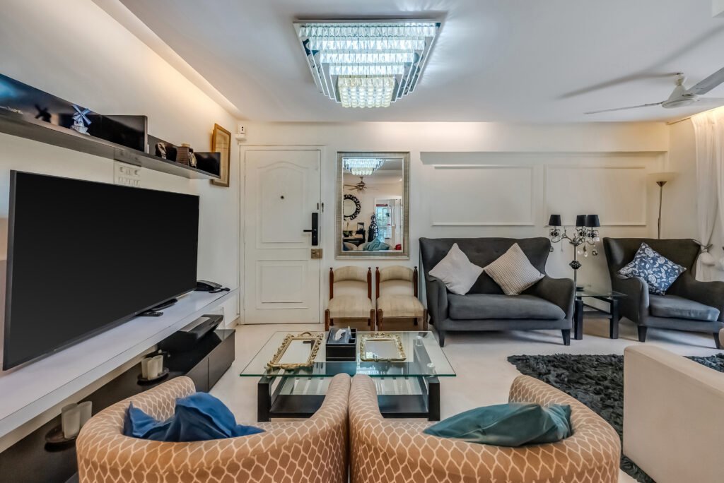 Professional interior photography of a luxury wardrobe captured by Cinematic360 - photography and videography services for interior designers in Mumbai