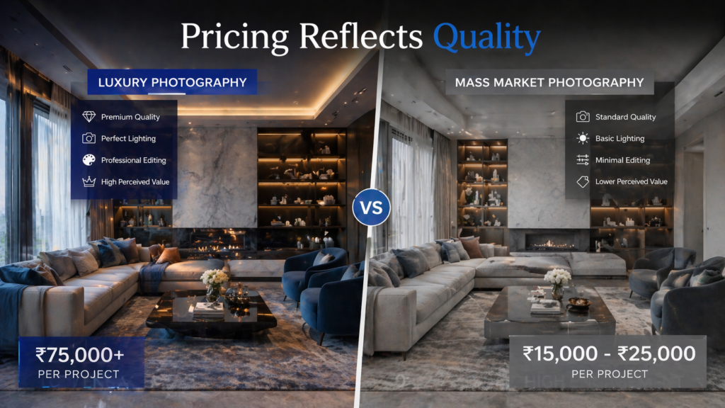 Luxury vs. Mass Market Photography: Pricing Your Interior Photography Services in 2026