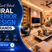 Comparison of low quality vs professional interior design photography for social media