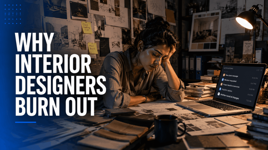Why Most Interior Designers Burn Out Before They Ever Scale