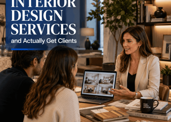 How to Sell Interior Design Services and Get Clients Who Actually Pay?