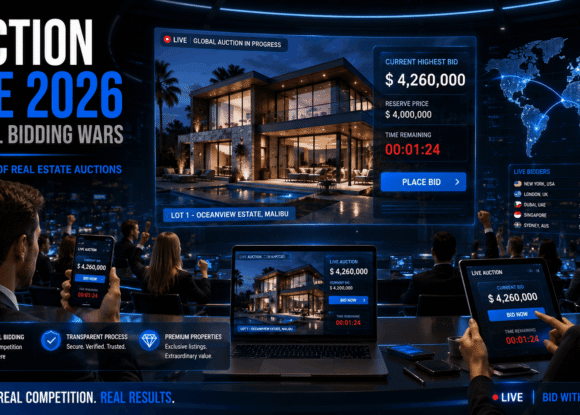 Auction Live 2026: Live Streaming Real Estate Auctions That Drive Virtual Bidding Wars