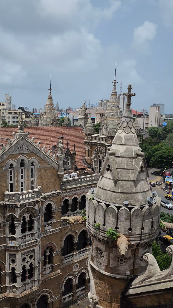 Mumbai heritage architecture captured during an Insta360 videography production